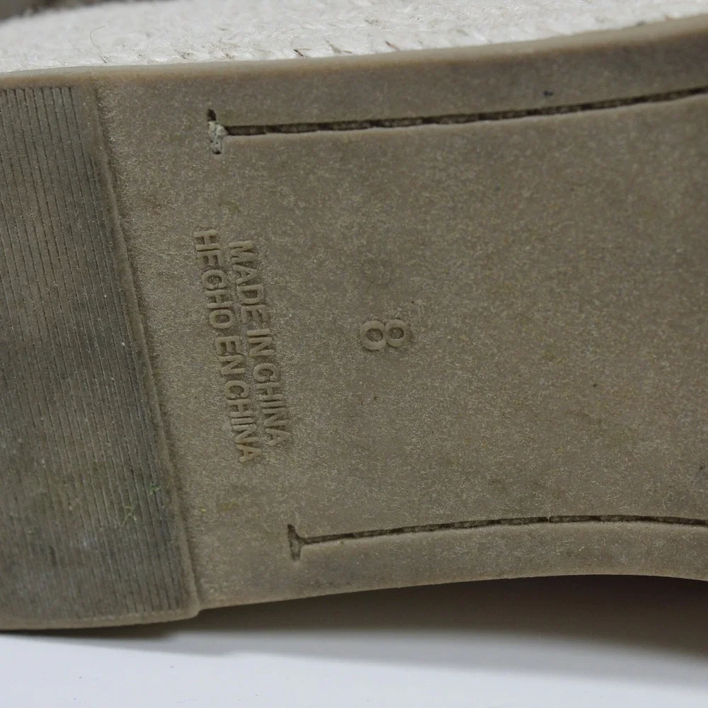 Old Navy Double-Strap Espadrille Platform Sandals - Women's - Size US 8